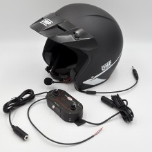 Zestaw: Interkom OMP B-Race + Kask OMP Star-J