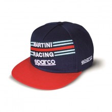 Czapeczka Sparco Flat Visor Cap Martini Racing