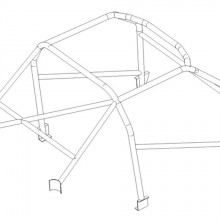 Klatka bezpieczestwa Custom Cages: Alfa Romeo Giulia