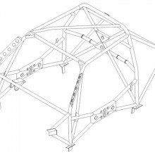 Klatka bezpieczestwa Custom Cages: Alfa Romeo 147 GTA