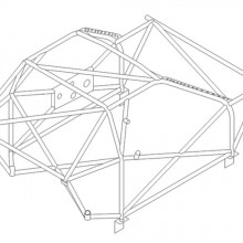 Klatka bezpieczestwa Custom Cages: Audi A4