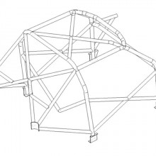 Klatka bezpieczestwa Custom Cages: Audi TT