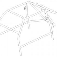 Klatka bezpieczestwa Custom Cages: Audi Quatro LWB