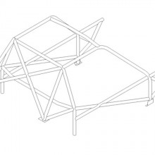 Klatka bezpieczestwa Custom Cages: BMW Z3 Roadster