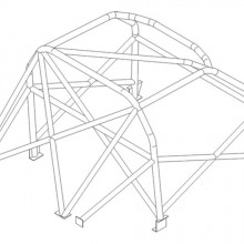 Klatka bezpieczestwa Custom Cages: BMW 2000