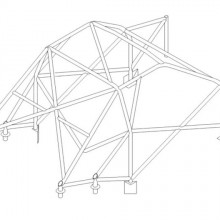 Klatka bezpieczestwa Custom Cages: Citroen Xsara