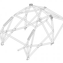 Klatka bezpieczestwa Custom Cages: Ford Focus II
