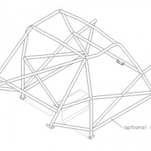 Klatka bezpieczestwa Custom Cages: Ford Escort II Classic