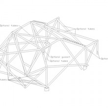 Klatka bezpieczestwa Custom Cages: Ford Focus 4wd