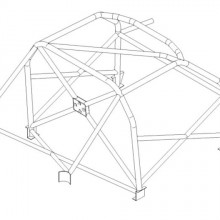 Klatka bezpieczestwa Custom Cages: Ford Ka