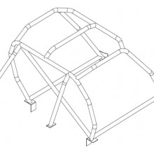 Klatka bezpieczestwa Custom Cages: Lancia Stratos