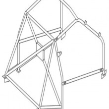 Klatka bezpieczestwa Custom Cages: MG ZR