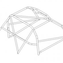 Klatka bezpieczestwa Custom Cages: MG MGB