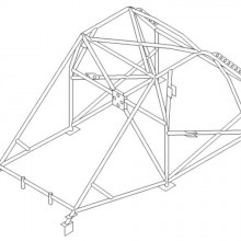 Klatka bezpieczestwa Custom Cages: Nissan Patrol