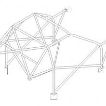 Klatka bezpieczestwa Custom Cages: Nissan Sunny