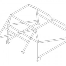 Klatka bezpieczestwa Custom Cages: Opel Manta