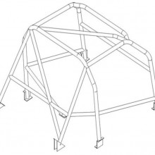 Klatka bezpieczestwa Custom Cages: Opel Chevette