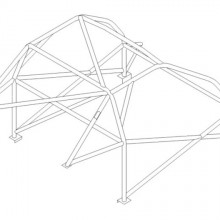 Klatka bezpieczestwa Custom Cages: Porsche 911