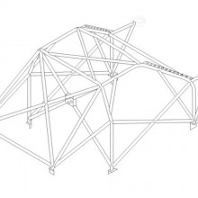 Klatka bezpieczestwa Custom Cages: Rover 25