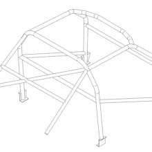 Klatka bezpieczestwa Custom Cages: Rover P6