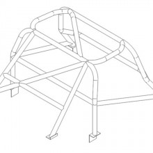 Klatka bezpieczestwa Custom Cages: SAAB	96