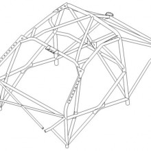 Klatka bezpieczestwa Custom Cages: Subaru Impreza GRB III