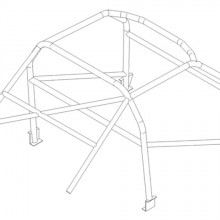 Klatka bezpieczestwa Custom Cages: Sunbeam Tiger Historic