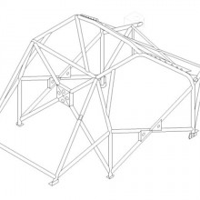 Klatka bezpieczestwa Custom Cages: Suzuki Ignis