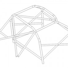 Klatka bezpieczestwa Custom Cages: Triumph TR7