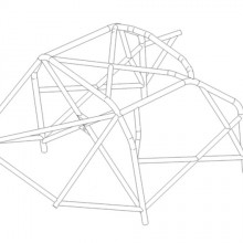 Klatka bezpieczestwa Custom Cages: Volkswagen Scirocco