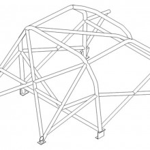 Klatka bezpieczestwa Custom Cages: Volkswagen Golf IV R32