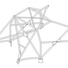 Klatka bezpieczestwa Custom Cages: Citroen SaxMax