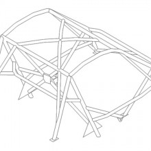 Klatka bezpieczestwa Custom Cages: Morgan Aero 8