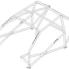 Klatka bezpieczestwa Custom Cages: Seat Leon Cupra