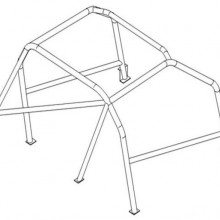 Klatka bezpieczestwa Custom Cages: Triumph TR4