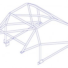 Klatka bezpieczestwa Custom Cages: Porsche 911