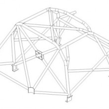 Klatka bezpieczestwa Custom Cages: Lancia Delta Integrale