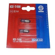 Super Oferta: Zestaw arwek halogenowych Sparco ICE-T4W (BA9s)