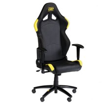 Fotel biurowy CHAIR OMP Racing ��te wstawki