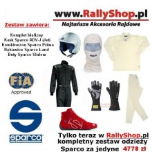 Zestaw Sparco dla zawodnika