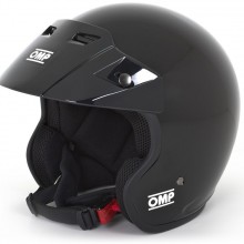 Czarny kask OMP Star mat  /  po�ysk