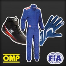 Super Oferta: Zestaw OMP Sport FIA niebieski