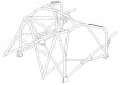 Klatka bezpieczeństwa Custom Cages: Citroen C2