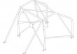 Klatka bezpieczestwa Custom Cages: Ford Fiesta V / VI