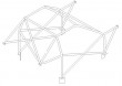 Klatka bezpieczestwa Custom Cages: Ford Escort III/IV