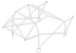 Klatka bezpieczestwa Custom Cages: Ford Escort RS2000