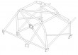 Klatka bezpieczestwa Custom Cages: Ford Ka
