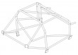 Klatka bezpieczeństwa Custom Cages: Opel Ascona