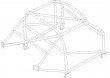 Klatka bezpieczeństwa Custom Cages: Opel Firenza