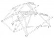 Klatka bezpieczeństwa Custom Cages: Peugeot 107